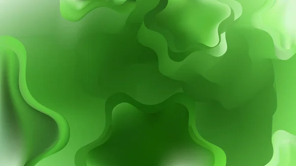 Fondo Vector Verde Abstracto — Archivo Imágenes Vectoriales