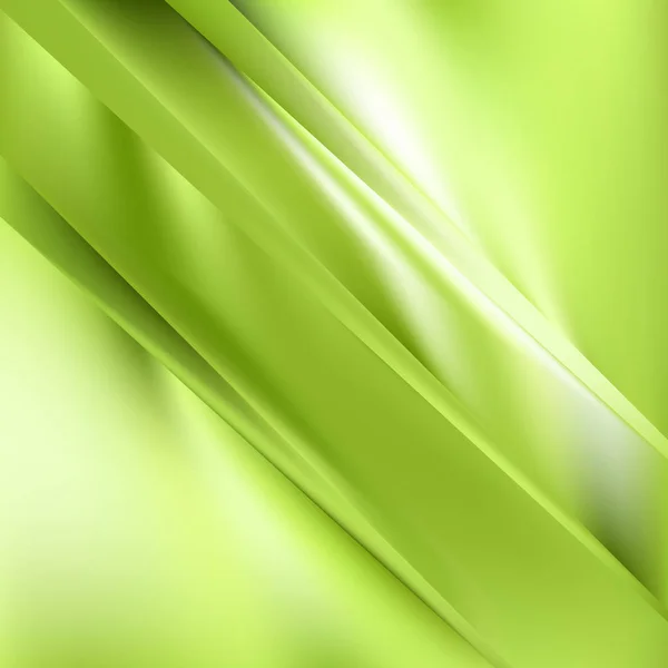 抽象的な緑とベージュの背景テンプレート — ストックベクタ