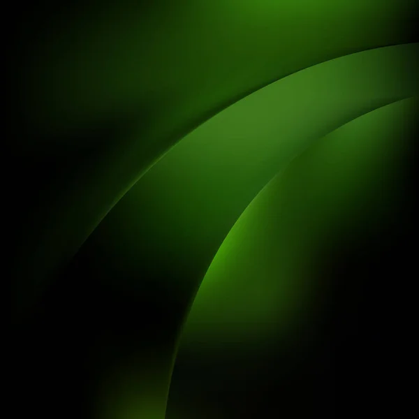 Plantilla Abstracta Fondo Verde Negro — Vector de stock