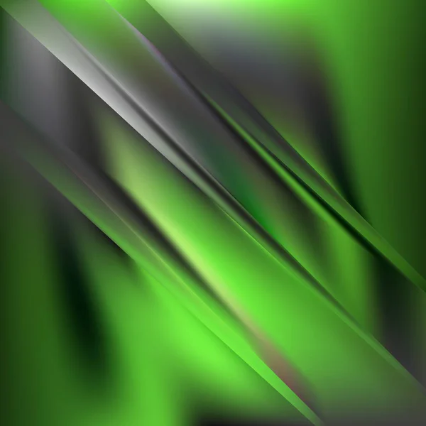 Verde Negro Abstracto Vector Fondo Ilustración — Archivo Imágenes Vectoriales