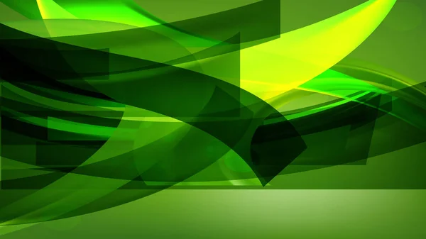 Verde Preto Abstrato Fundo Vetor Ilustração —  Vetores de Stock