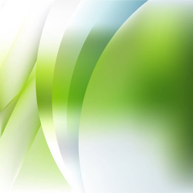 beyaz ve yeşil soyut arkaplan vektör çizimi 