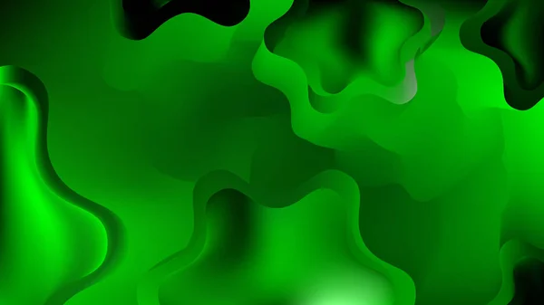 Fondo Vector Verde Abstracto — Archivo Imágenes Vectoriales