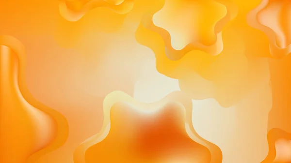 Abstract Oranje Vector Achtergrond — Stockvector