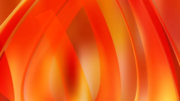 Abstract Oranje Sjabloon Achtergrond — Stockvector