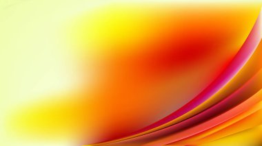 kırmızı ve sarı soyut arkaplan vektör çizimi 