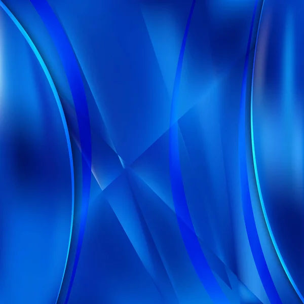 Abstrakt Blauer Hintergrund Vektor Illustration — Stockvektor