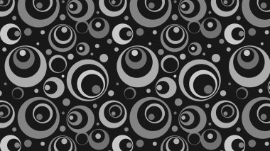 Soyut çember arkaplan deseni