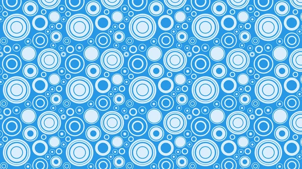 Abstract Blue Circle Pattern — Stock Vector