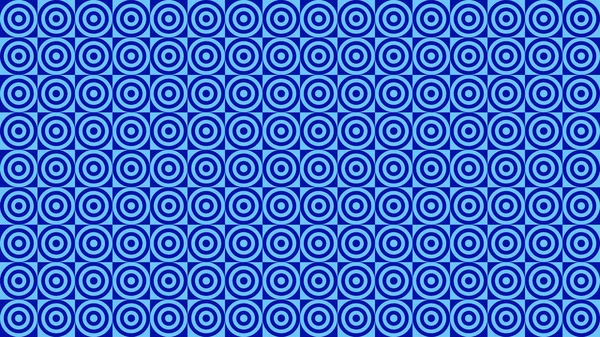 Patrón Círculo Azul Abstracto — Archivo Imágenes Vectoriales