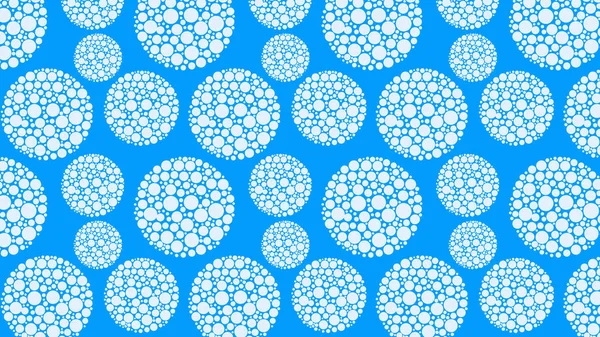 Modèle Abstrait Cercle Bleu — Image vectorielle