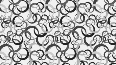 soyut gri daire desenli vektör çizimi