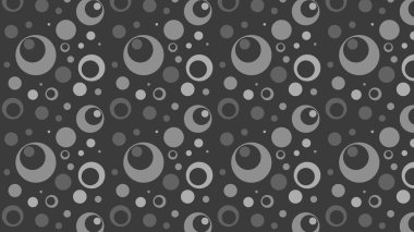 soyut gri daire desenli vektör çizimi