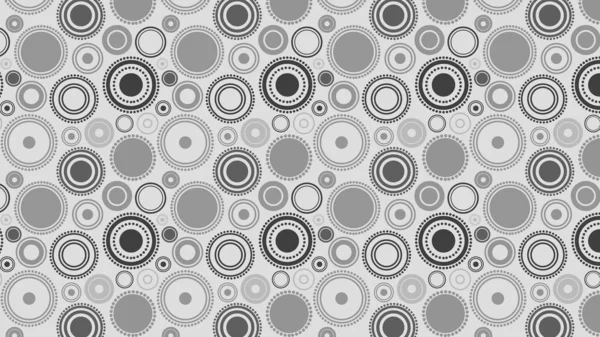 Abstract Gray Circle Pattern Vector Illustration — Stock Vector