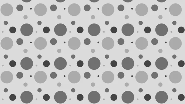 抽象的な灰色の円のパターンベクトル図 — ストックベクタ