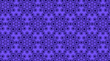 soyut mor daire desenli vektör çizimi 