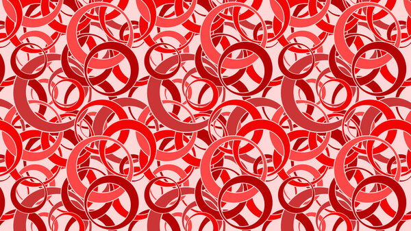 abstract red circle pattern vector illustration 