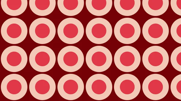 abstract red circle pattern vector illustration