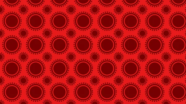 Abstrakti Punainen Ympyrä Kuvio Vektori Kuva — vektorikuva