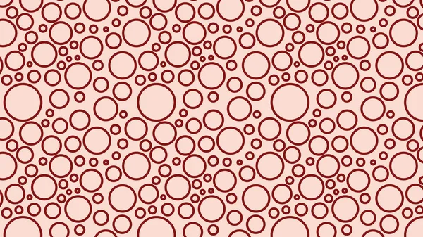 Abstract Rood Cirkel Patroon Vector Illustratie — Stockvector