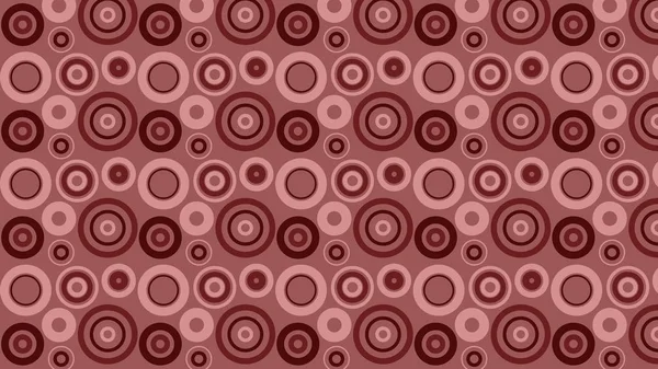 Abstract Rood Cirkel Patroon Vector Illustratie — Stockvector