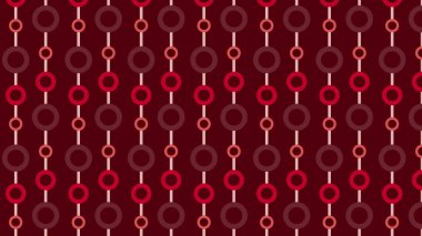 soyut kırmızı daire desenli vektör çizimi 