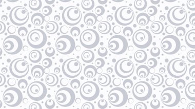 soyut beyaz daire desenli vektör çizimi 