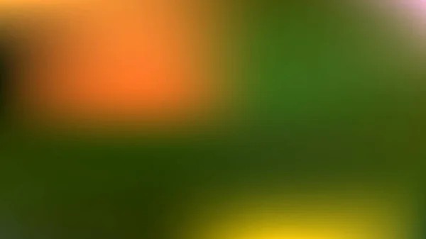 Yeşille Birlikte Renkli Bulanık Arkaplan — Stok Vektör