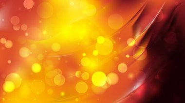 kırmızı ve sarı soyut arkaplan vektör çizimi 