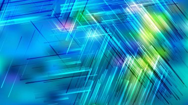 Soyut mavi ve yeşil arkaplan 