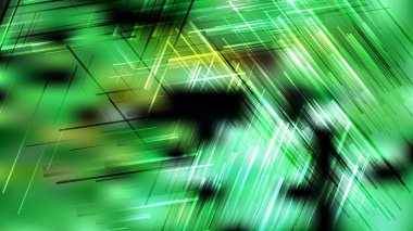 Soyut yeşil arkaplan vektör çizimi 