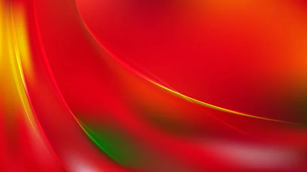 Röd Och Gul Abstrakt Bakgrund Vektor Illustration — Stock vektor