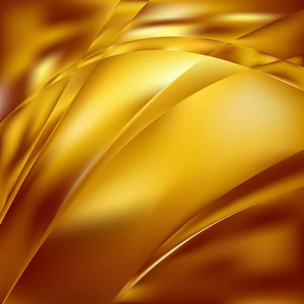 Abstrakte Gold Hintergrund Vektor Illustration — Stockvektor