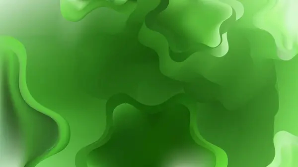 要旨緑の背景ベクトル図 — ストックベクタ