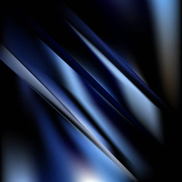 抽象的黑色和蓝色背景 — 图库矢量图片
