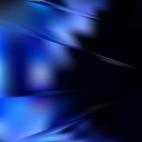 Fondo Negro Azul Abstracto — Vector de stock