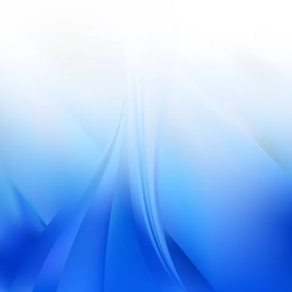 Fondo Abstracto Azul Blanco — Vector de stock