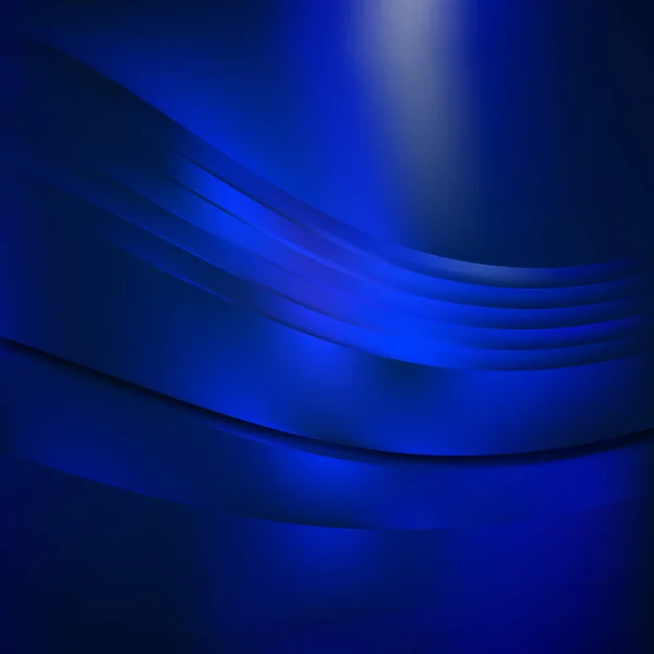 抽象的な青の背景ベクトル図 — ストックベクタ
