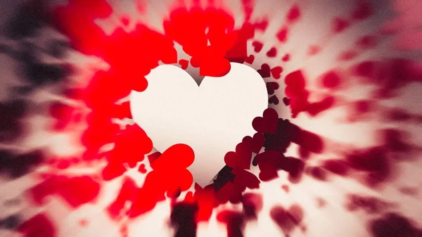 Blurred Valentines Day Background — Stock Photo, Image