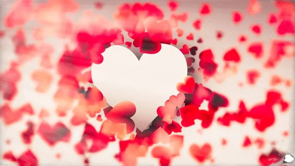 Blurred Valentines Day Background — Stock Photo, Image