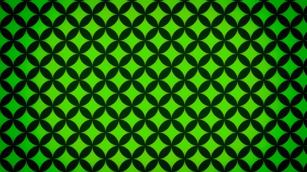 抽象的な緑の幾何学的背景ベクトル図 — ストック写真