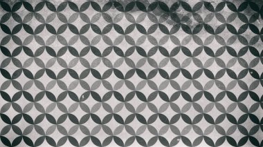 soyut dikişsiz çember şablonu arkaplan, vektör çizimi