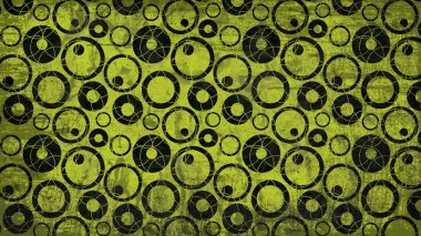 Soyut yeşil arkaplan vektör çizimi 