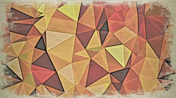 Abstract Dark Grunge Polygonal Graphic Background — Stock Photo, Image