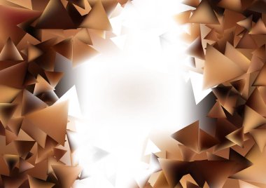 Renkli Soyut Özgeçmiş. Güzel zarif illüstrasyon, grafik sanat tasarımı 