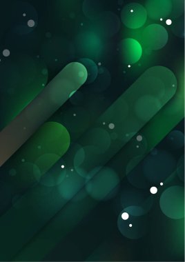 Renkli Soyut Özgeçmiş. Güzel zarif illüstrasyon, grafik sanat tasarımı 