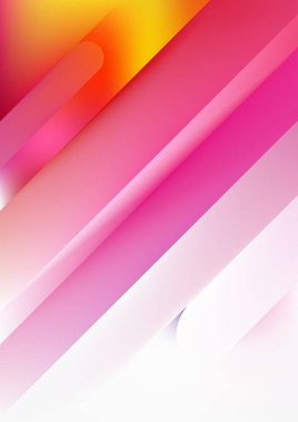 Renkli Soyut Özgeçmiş. Güzel zarif illüstrasyon, grafik sanat tasarımı 