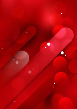 Renkli Soyut Özgeçmiş. Güzel zarif illüstrasyon, grafik sanat tasarımı 