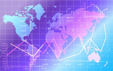 Renkli Soyut Özgeçmiş. Güzel zarif illüstrasyon, grafik sanat tasarımı 