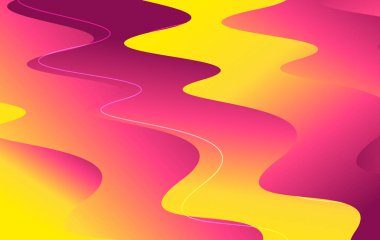 Renkli Soyut Özgeçmiş. Güzel zarif illüstrasyon, grafik sanat tasarımı 